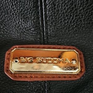 Big Buddha Black Bag with Gold Accent. Great Travel Bag